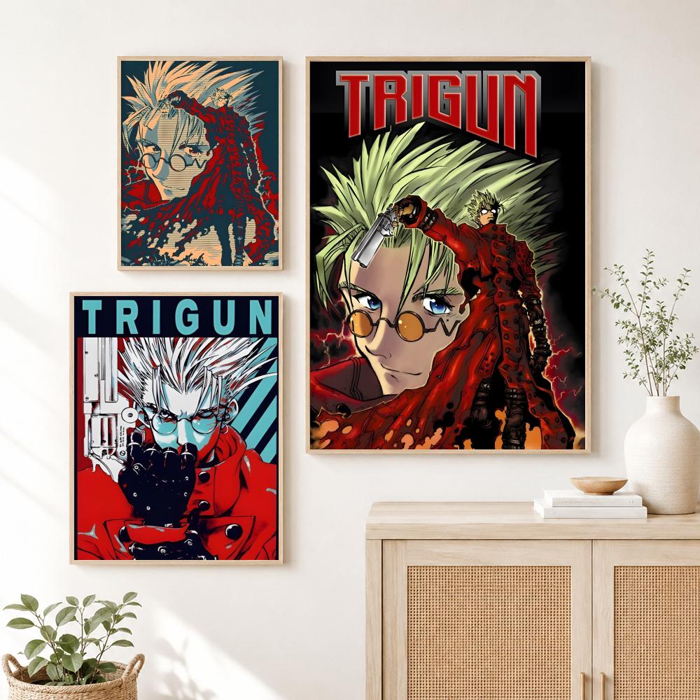 TRIGUN STAMPEDE ポスタールームホームデコレー - Interior Design Poster のレビューと価格