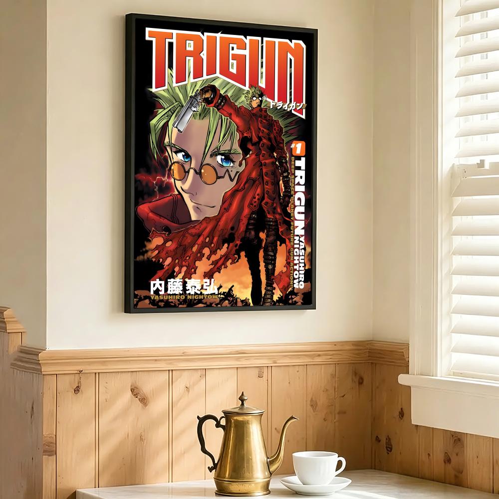 TRIGUN STAMPEDE ポスタールームホームデコレー - Interior Design Poster のレビューと価格