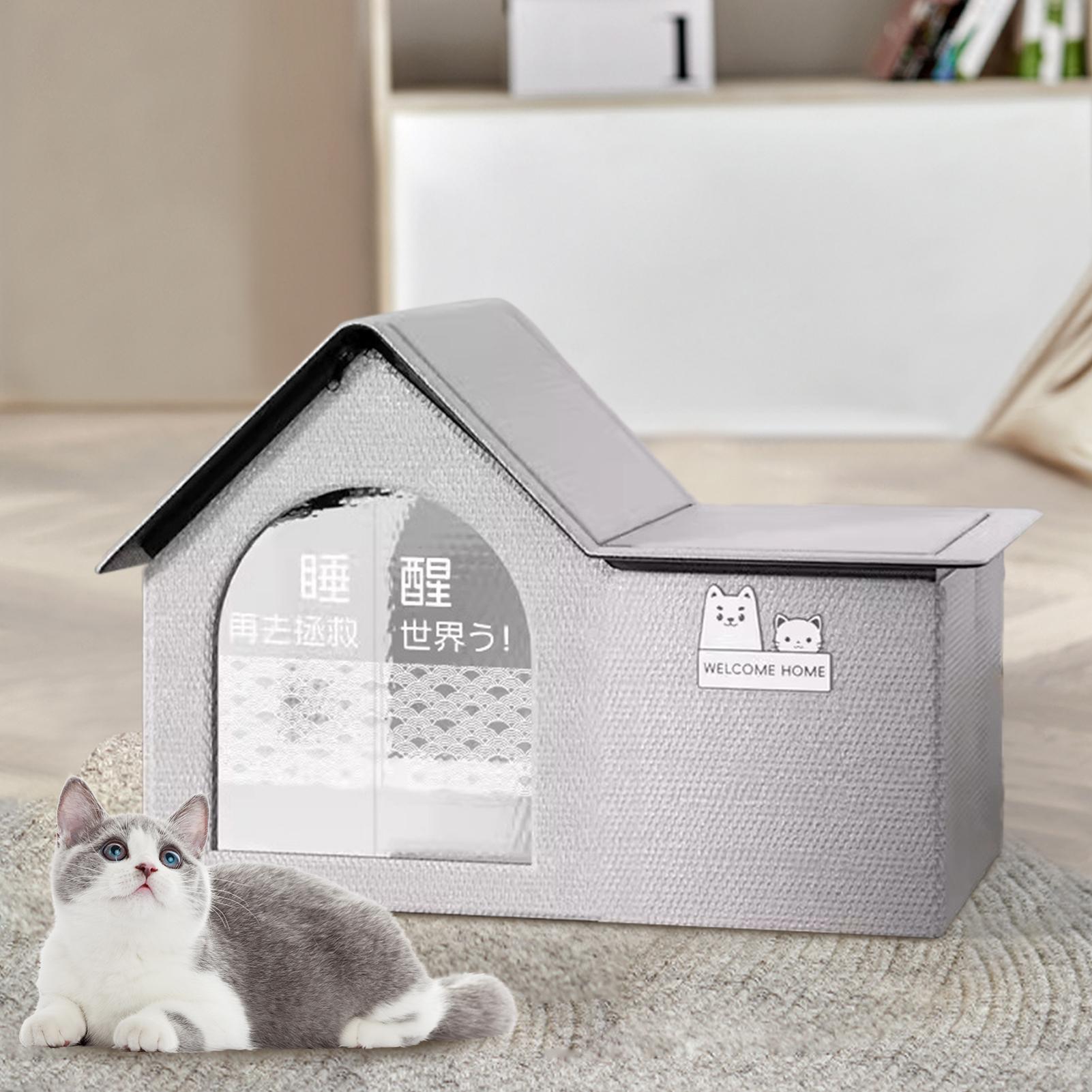 屋内猫用シェルター 冷却折りたたみ式クーラーケンネル 10個 - Interior Design Of House のレビューと価格