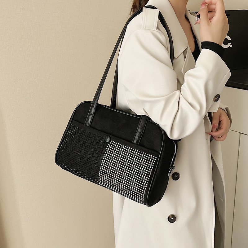 ファッショナブルなラインストーンショルダーバッグ女性のための - Interior Design News のレビューと価格