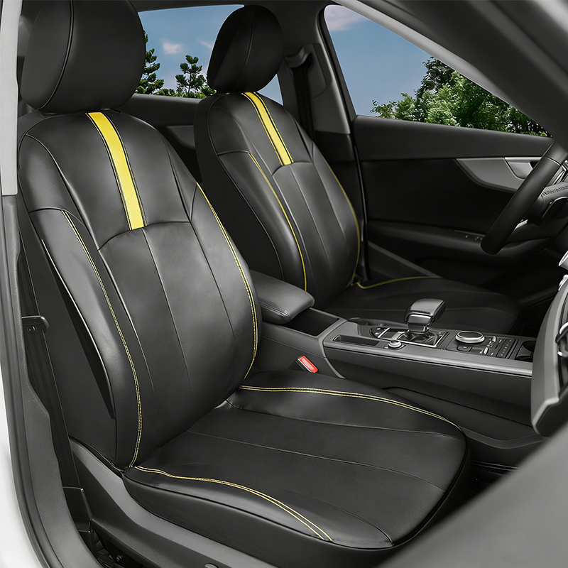 汎用PUレザーカーシートカバー、ほとんどの車、SUV、トラッ - Interior Design Degree のレビューと価格