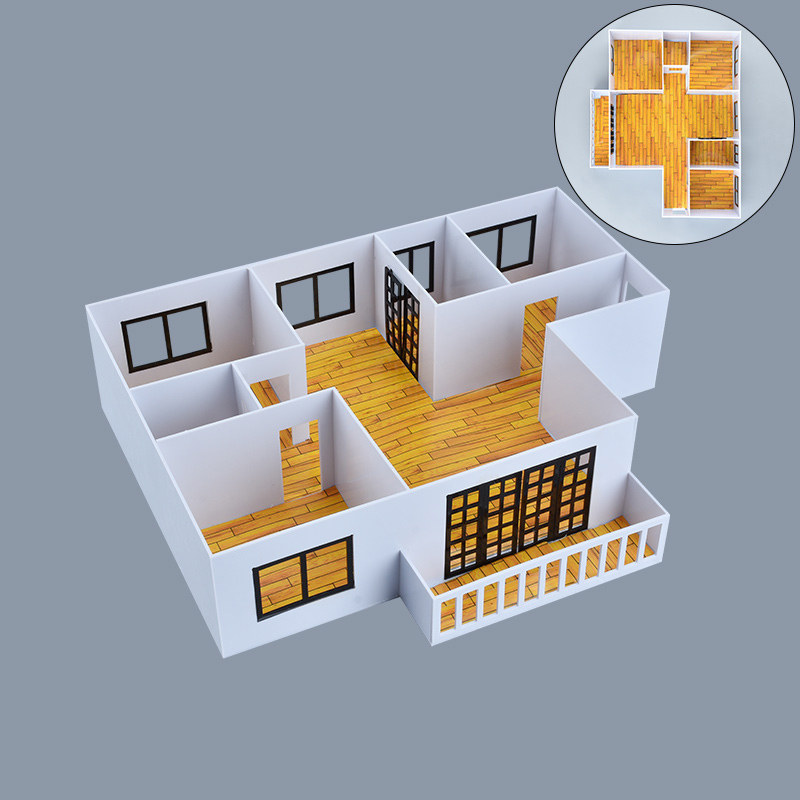 1:50スケールサンドテーブルジオラマインテリアデザインモデ - Interior Design Of House のレビューと価格