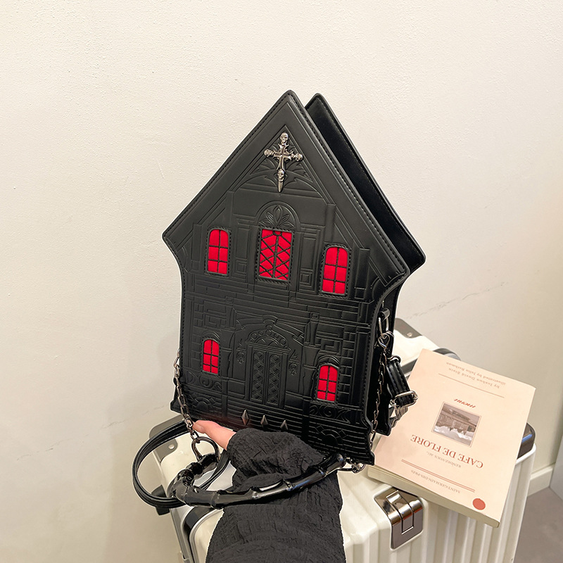 ハウスカートゥーンクロスボディバッグ 女性用 ショルダーバッ - Interior Design Of House のレビューと価格