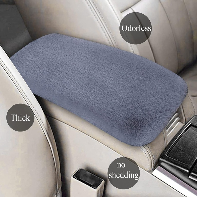 ユニバーサル車のアームレストカバーぬいぐるみ暖かいパッドアン - Interior Design Degree のレビューと価格