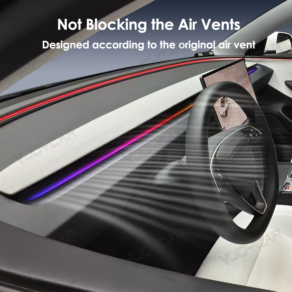 Vjoycar エアアウトレット雰囲気照明キット テスラ新型 - Interior Design Degree のレビューと価格