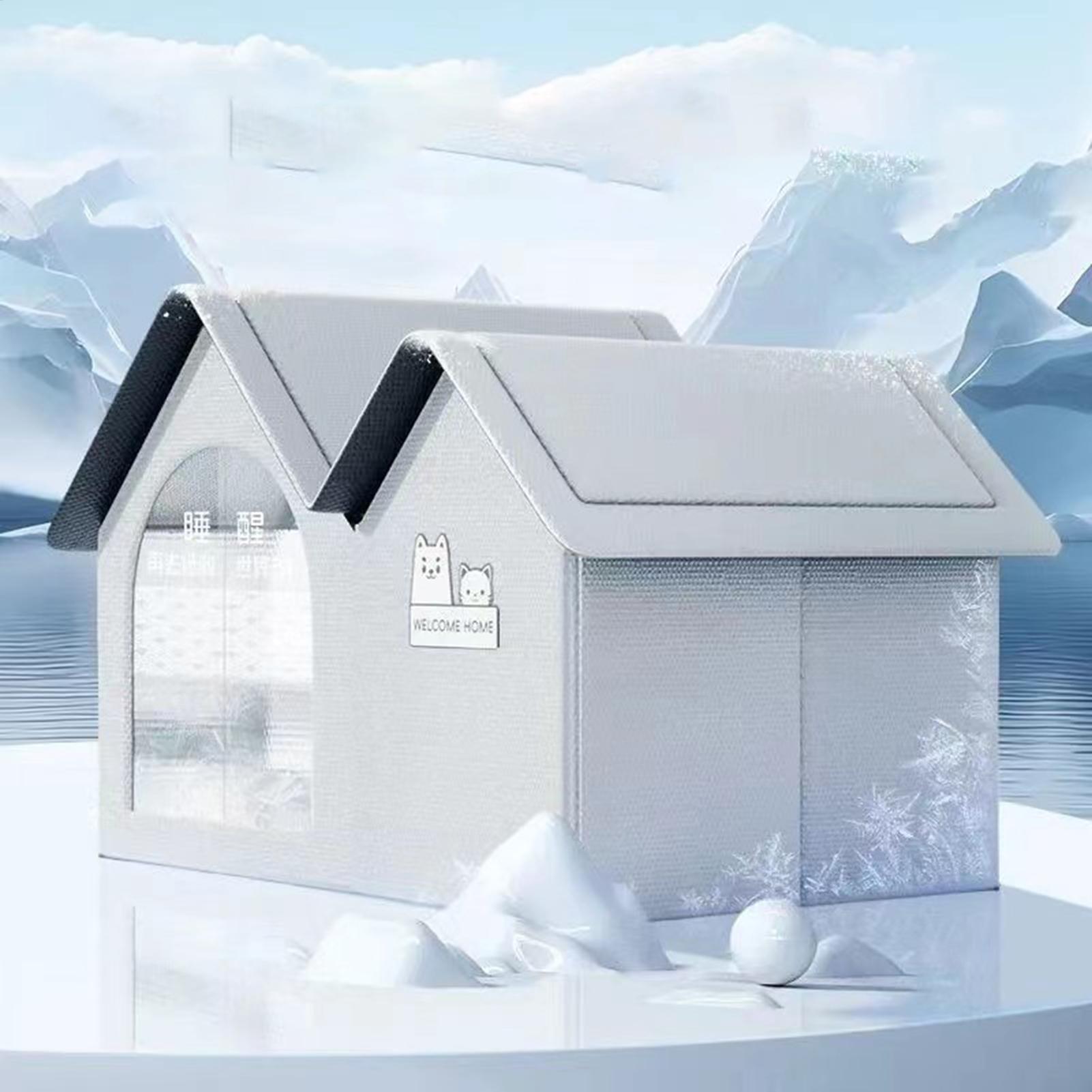 ペット用冷却ハウス 折りたたみ式 猫犬用クーラーシェルター  - Interior Design Of House のレビューと価格